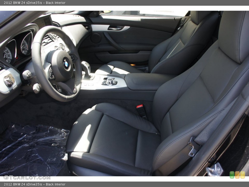 Black Interior Photo for the 2012 BMW Z4 sDrive35is #67803462