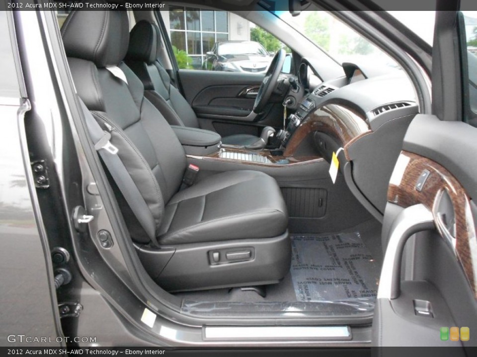 Ebony Interior Photo for the 2012 Acura MDX SH-AWD Technology #67803469