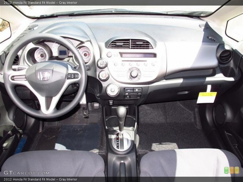 Gray Interior Dashboard for the 2012 Honda Fit  #67805157