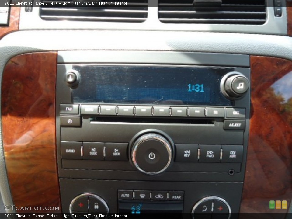 Light Titanium/Dark Titanium Interior Audio System for the 2011 Chevrolet Tahoe LT 4x4 #67806219