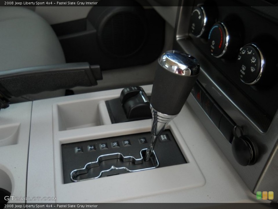 Pastel Slate Gray Interior Transmission for the 2008 Jeep Liberty Sport 4x4 #67806756