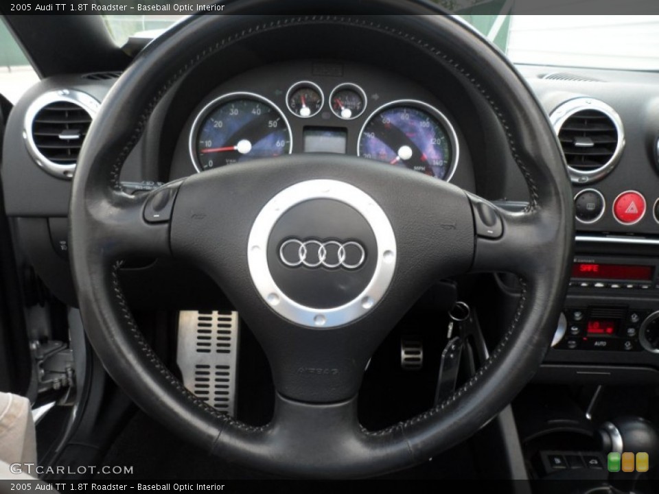 Baseball Optic Interior Steering Wheel for the 2005 Audi TT 1.8T Roadster #67808514