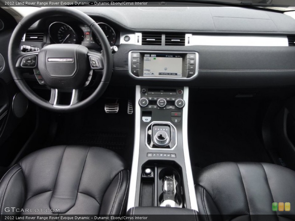 Dynamic Ebony/Cirrus Interior Dashboard for the 2012 Land Rover Range Rover Evoque Dynamic #67810101