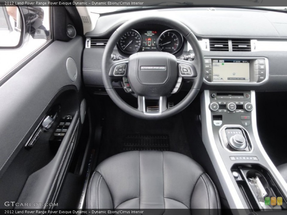 Dynamic Ebony/Cirrus Interior Photo for the 2012 Land Rover Range Rover Evoque Dynamic #67810110