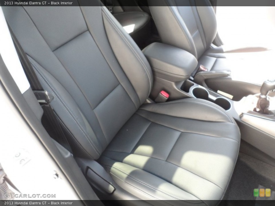 Black Interior Front Seat for the 2013 Hyundai Elantra GT #67811022