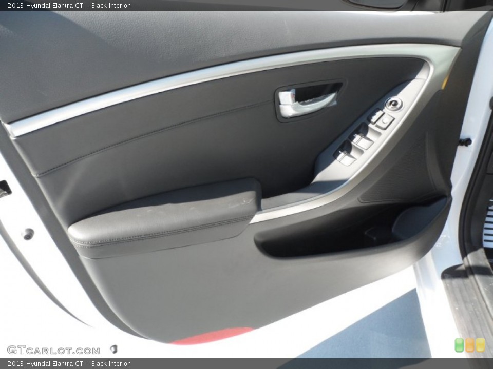 Black Interior Door Panel for the 2013 Hyundai Elantra GT #67811058