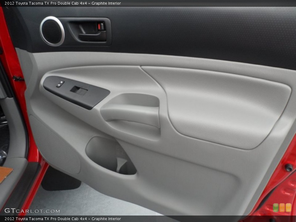 Graphite Interior Door Panel for the 2012 Toyota Tacoma TX Pro Double Cab 4x4 #67811895