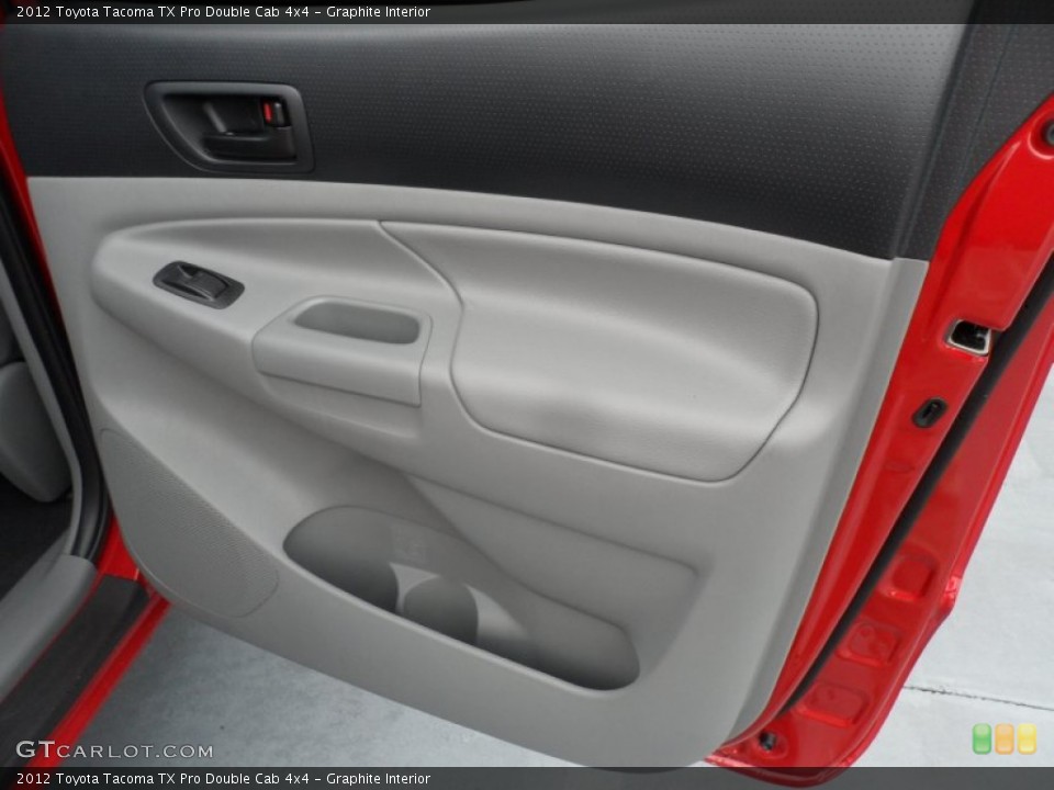 Graphite Interior Door Panel for the 2012 Toyota Tacoma TX Pro Double Cab 4x4 #67811907