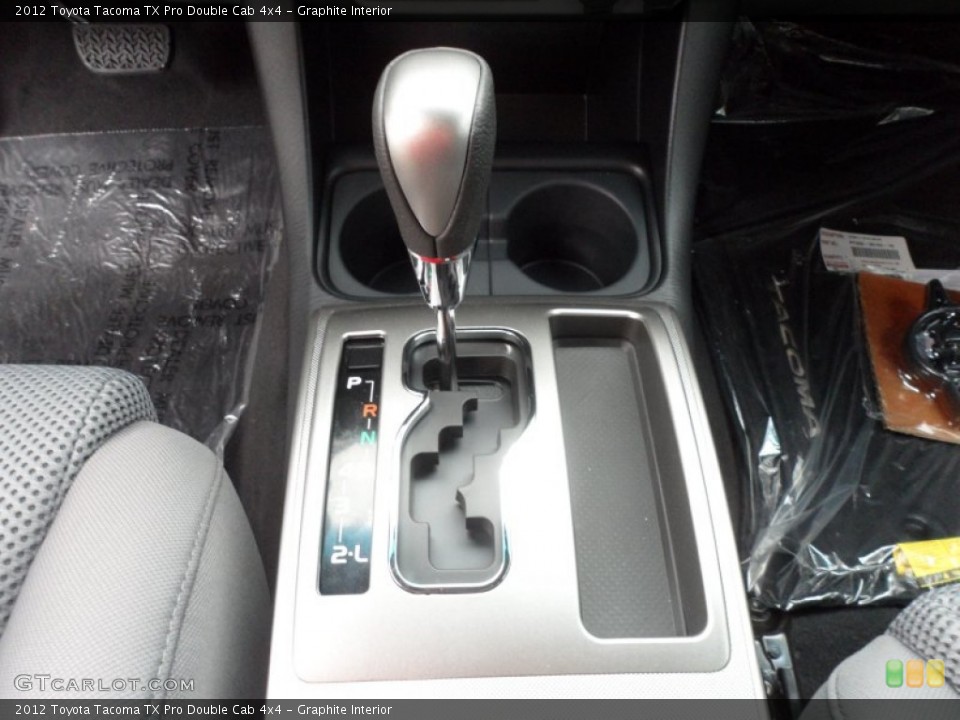 Graphite Interior Transmission for the 2012 Toyota Tacoma TX Pro Double Cab 4x4 #67812012