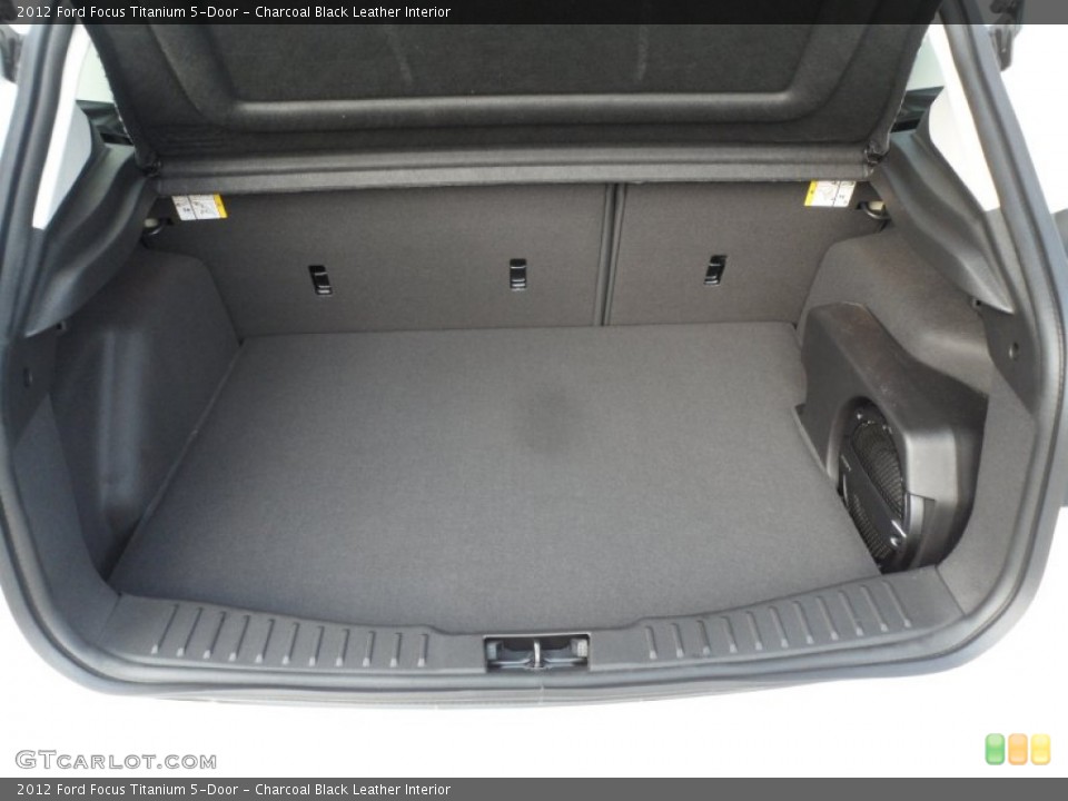 Charcoal Black Leather Interior Trunk for the 2012 Ford Focus Titanium 5-Door #67812866