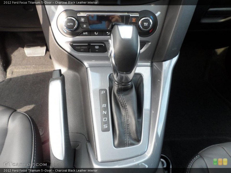 Charcoal Black Leather Interior Transmission for the 2012 Ford Focus Titanium 5-Door #67812966