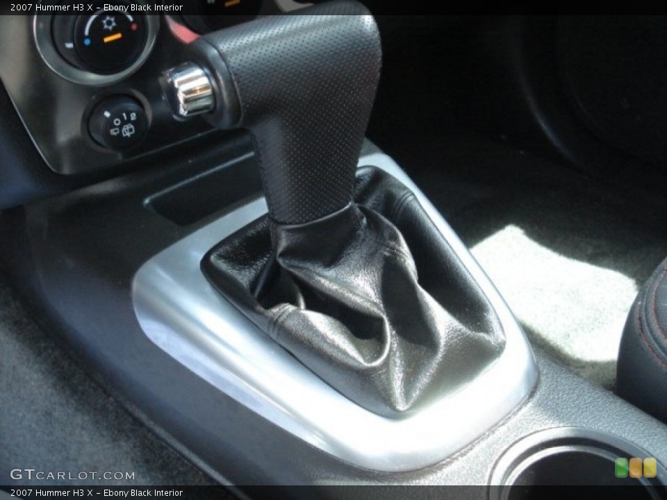 Ebony Black Interior Transmission for the 2007 Hummer H3 X #67818924