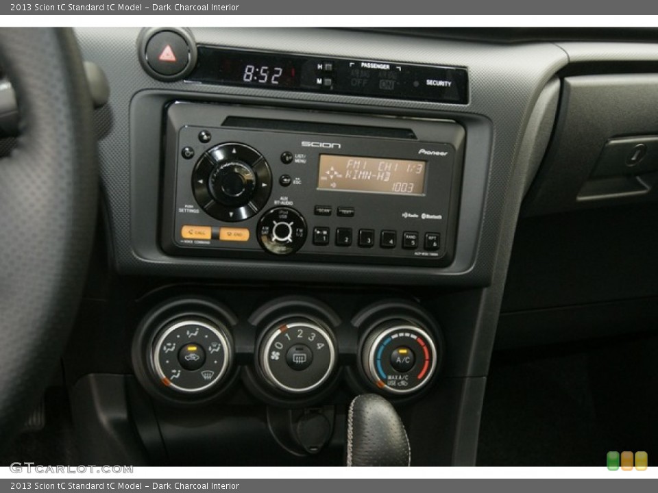 Dark Charcoal Interior Controls for the 2013 Scion tC  #67819671