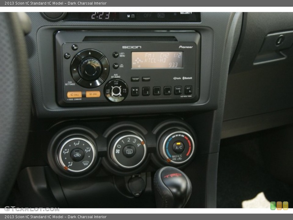 Dark Charcoal Interior Controls for the 2013 Scion tC  #67819773