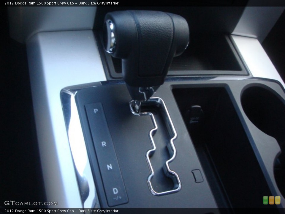 Dark Slate Gray Interior Transmission for the 2012 Dodge Ram 1500 Sport Crew Cab #67823967