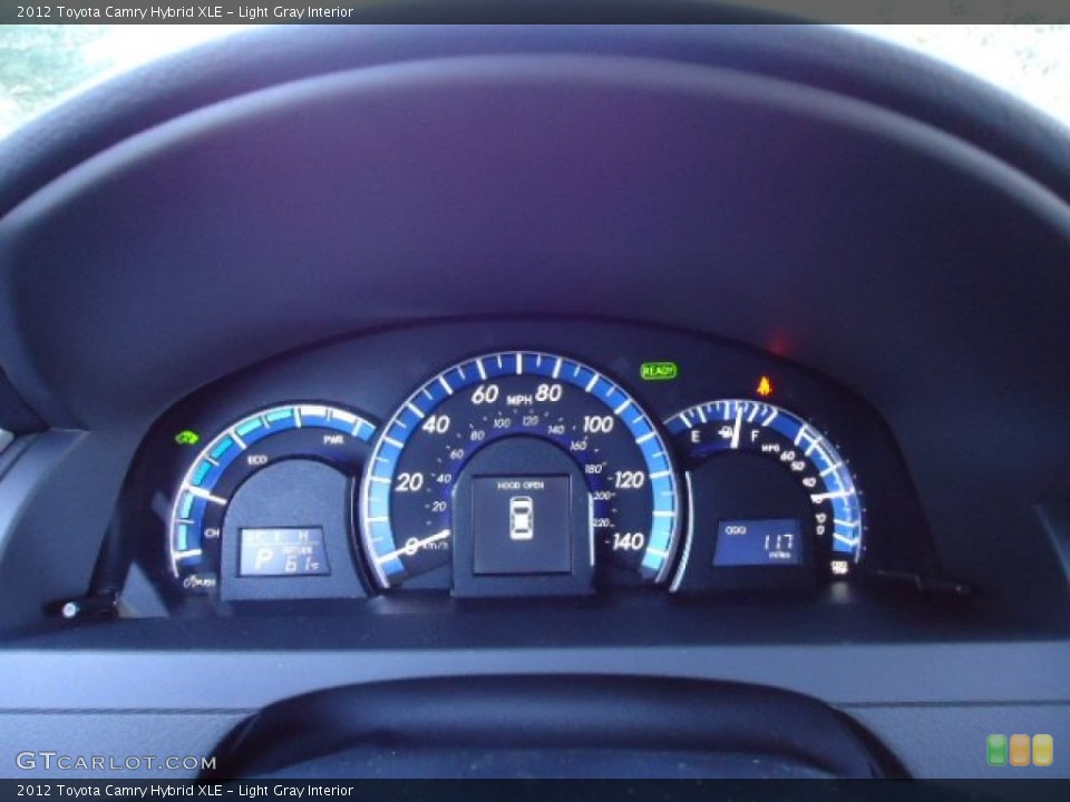 Light Gray Interior Gauges for the 2012 Toyota Camry Hybrid XLE #67824660