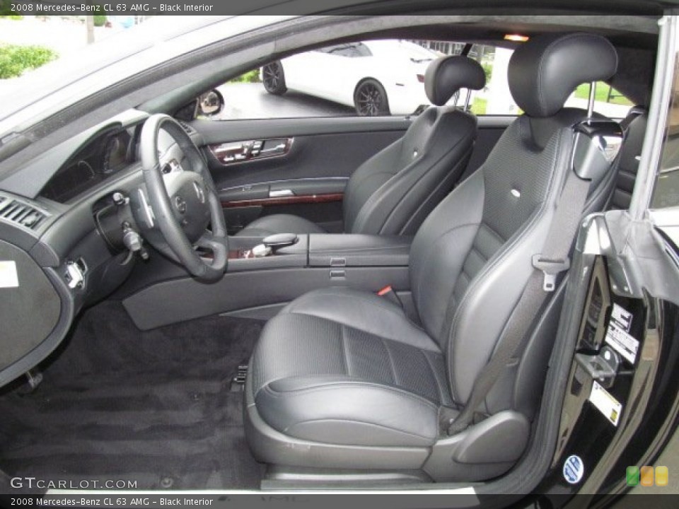 Black Interior Prime Interior for the 2008 Mercedes-Benz CL 63 AMG #67826430