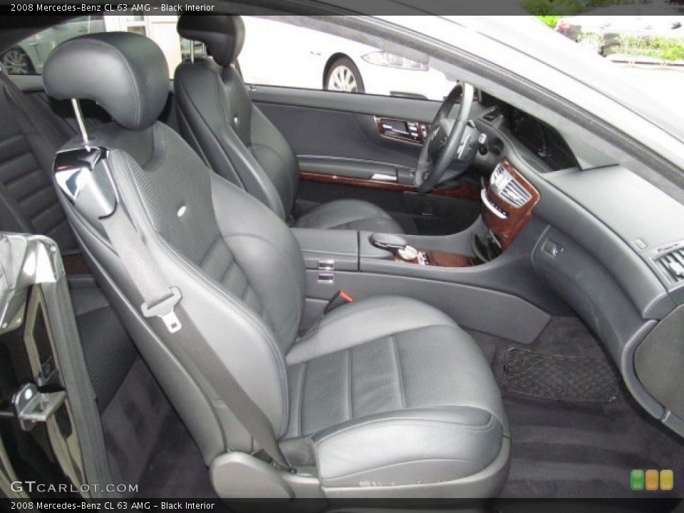 Black Interior Photo for the 2008 Mercedes-Benz CL 63 AMG #67826547