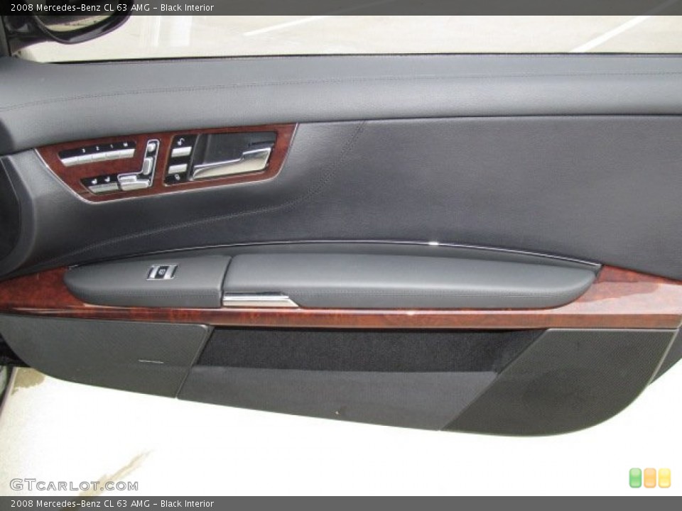 Black Interior Door Panel for the 2008 Mercedes-Benz CL 63 AMG #67826565
