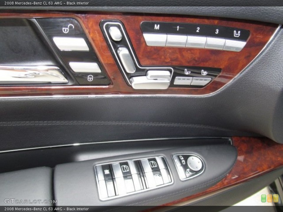 Black Interior Controls for the 2008 Mercedes-Benz CL 63 AMG #67826607