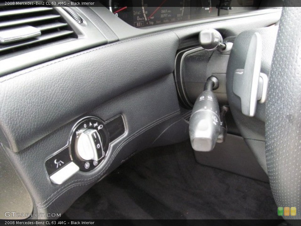 Black Interior Controls for the 2008 Mercedes-Benz CL 63 AMG #67826616