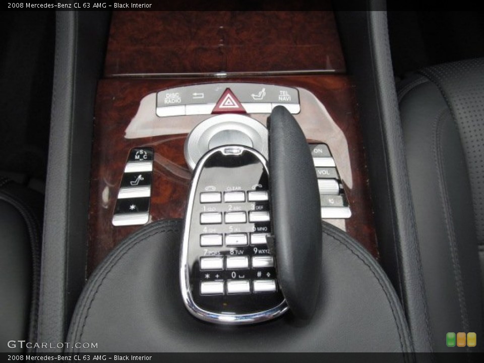 Black Interior Controls for the 2008 Mercedes-Benz CL 63 AMG #67826685