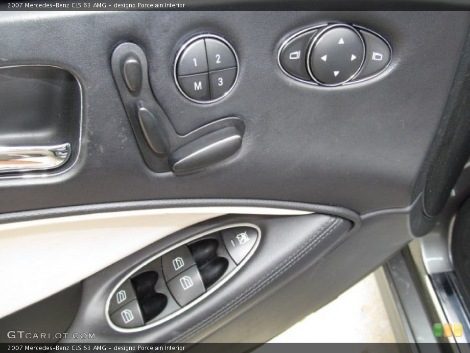 designo Porcelain Interior Controls for the 2007 Mercedes-Benz CLS 63 AMG #67827084