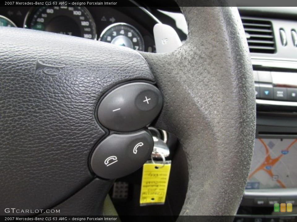 designo Porcelain Interior Controls for the 2007 Mercedes-Benz CLS 63 AMG #67827108