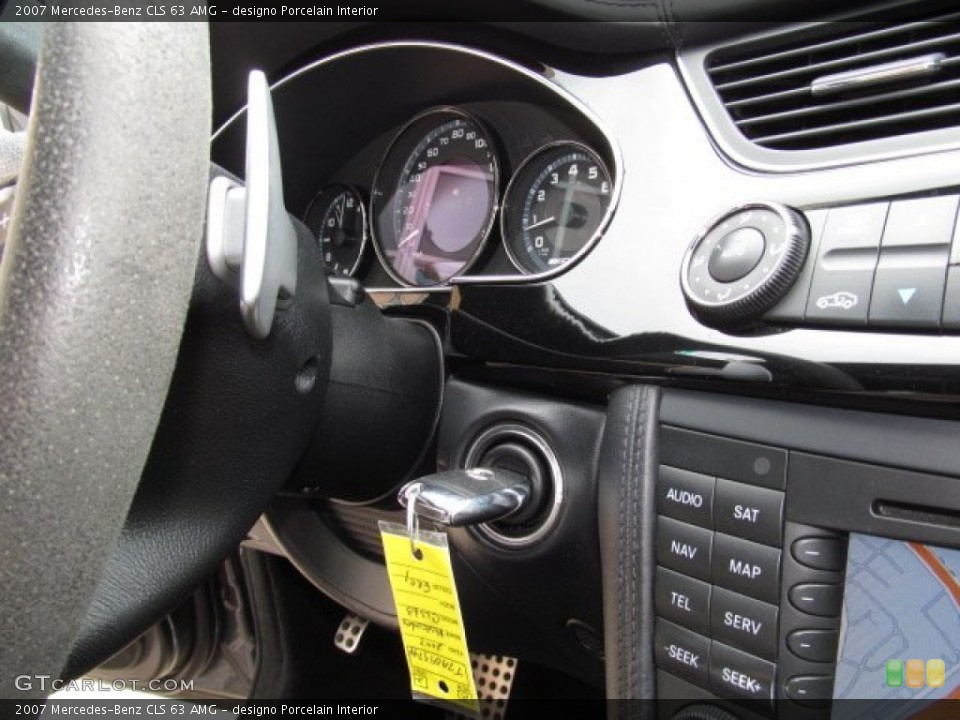 designo Porcelain Interior Controls for the 2007 Mercedes-Benz CLS 63 AMG #67827165