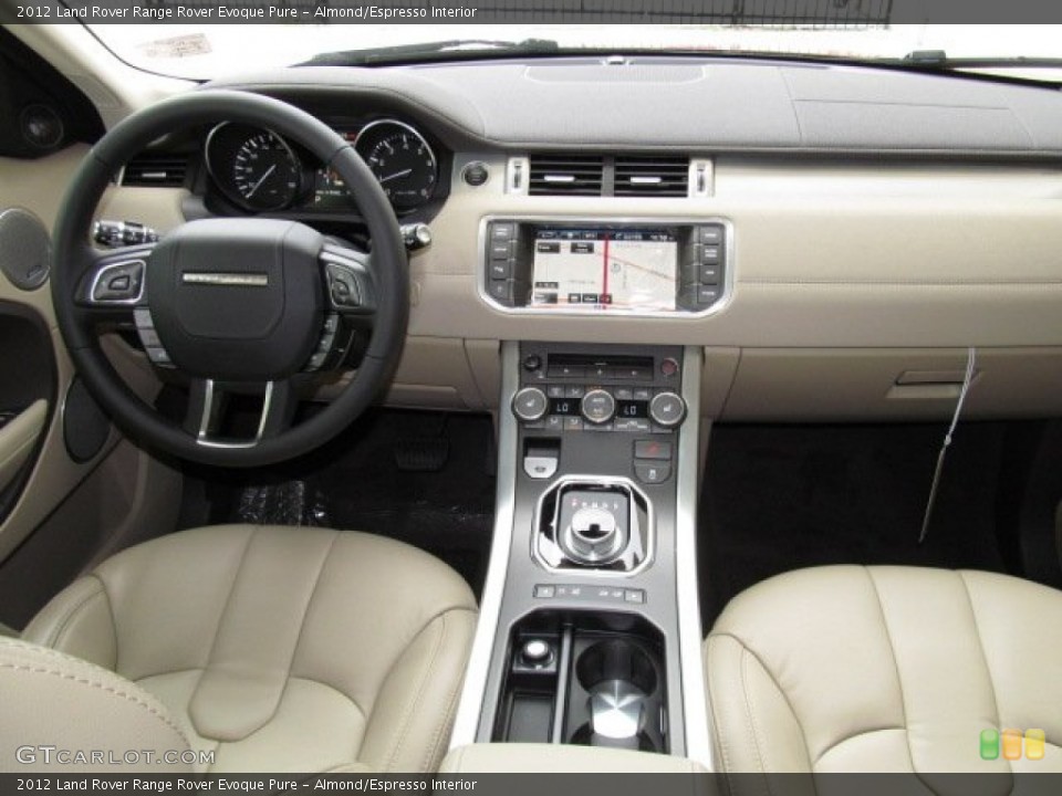Almond/Espresso Interior Dashboard for the 2012 Land Rover Range Rover Evoque Pure #67829133