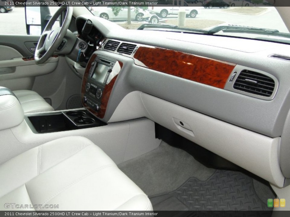 Light Titanium/Dark Titanium Interior Dashboard for the 2011 Chevrolet Silverado 2500HD LT Crew Cab #67829804