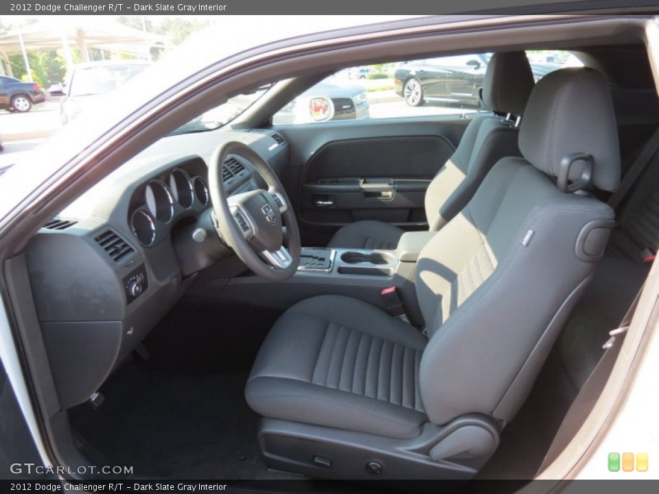 Dark Slate Gray Interior Photo for the 2012 Dodge Challenger R/T #67834505