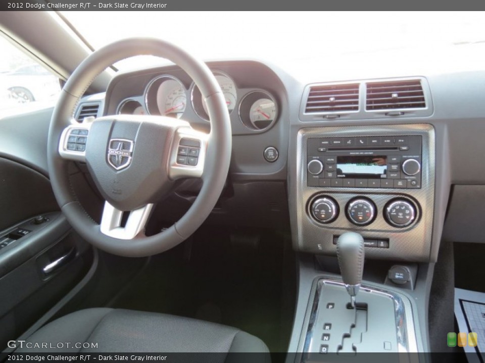 Dark Slate Gray Interior Dashboard for the 2012 Dodge Challenger R/T #67834520