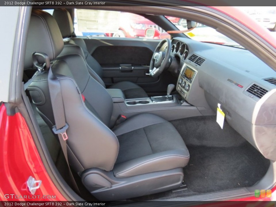 Dark Slate Gray Interior Photo for the 2012 Dodge Challenger SRT8 392 #67834679