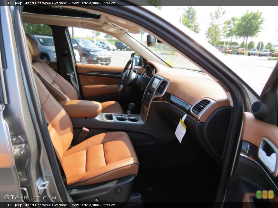 New Saddle/Black Interior Photo for the 2012 Jeep Grand Cherokee Overland #67835624