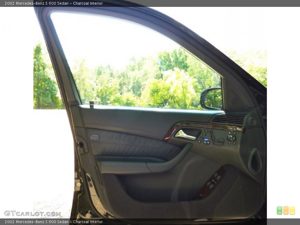 Charcoal Interior Door Panel for the 2002 Mercedes-Benz S 600 Sedan #67836608