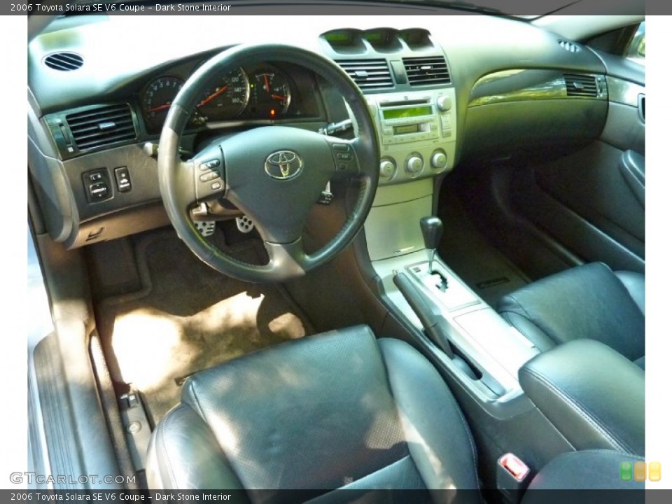 Dark Stone Interior Prime Interior for the 2006 Toyota Solara SE V6 Coupe #67837442