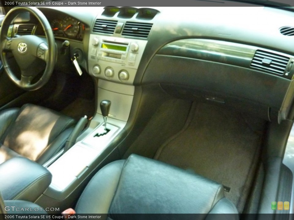 Dark Stone Interior Dashboard for the 2006 Toyota Solara SE V6 Coupe #67837520