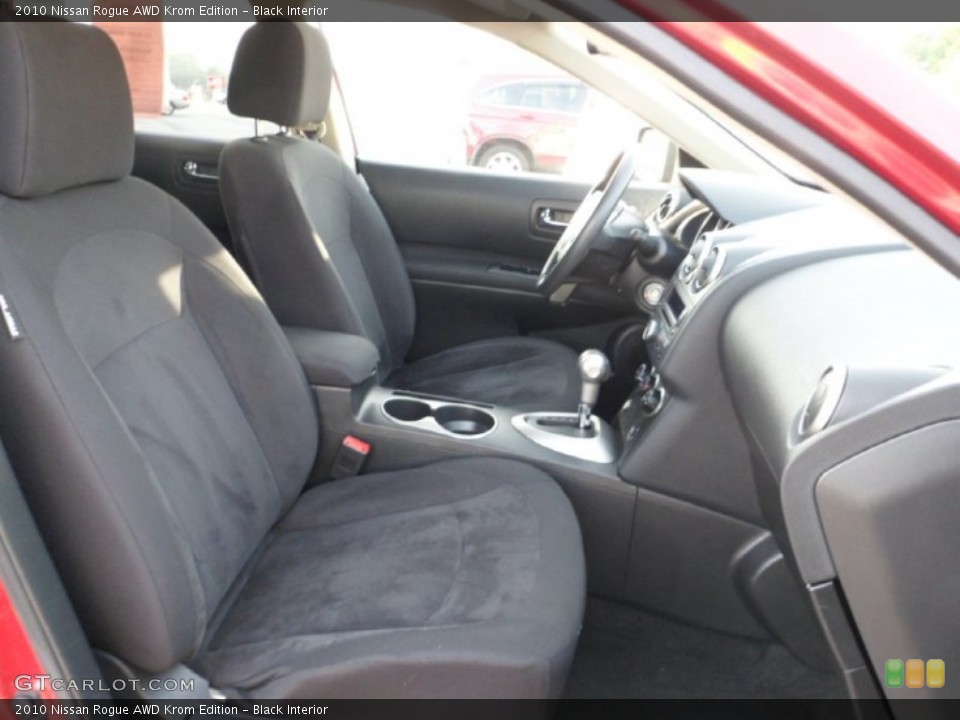 Black Interior Photo for the 2010 Nissan Rogue AWD Krom Edition #67839077