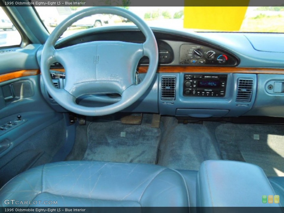 Blue Interior Dashboard for the 1996 Oldsmobile Eighty-Eight LS #67839867
