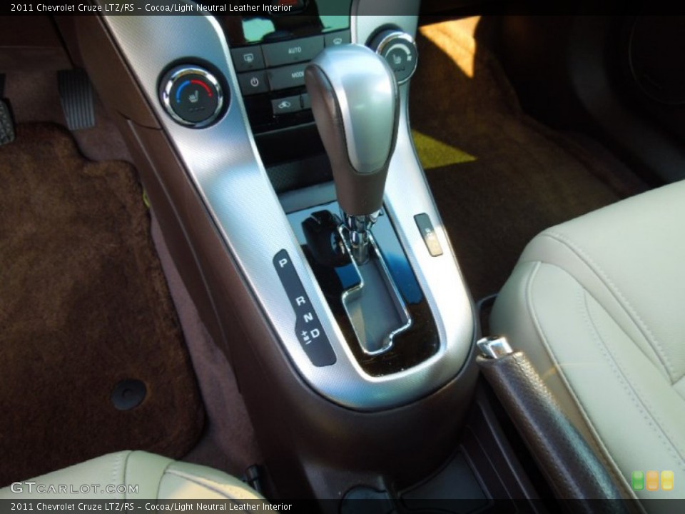 Cocoa/Light Neutral Leather Interior Transmission for the 2011 Chevrolet Cruze LTZ/RS #67839930