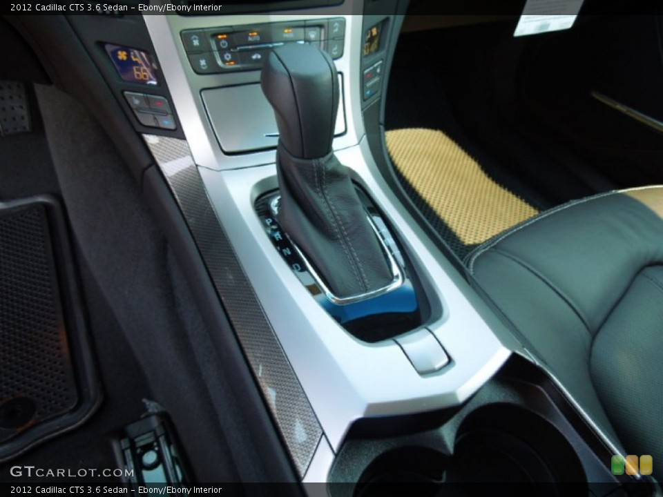 Ebony/Ebony Interior Transmission for the 2012 Cadillac CTS 3.6 Sedan #67840470