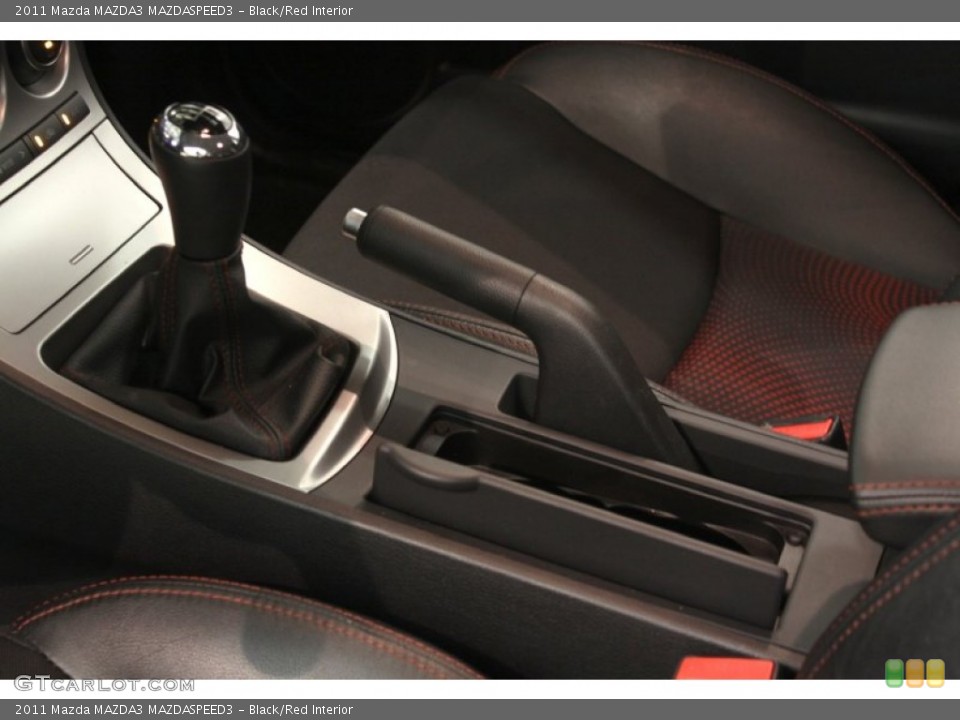 Black/Red Interior Transmission for the 2011 Mazda MAZDA3 MAZDASPEED3 #67843235