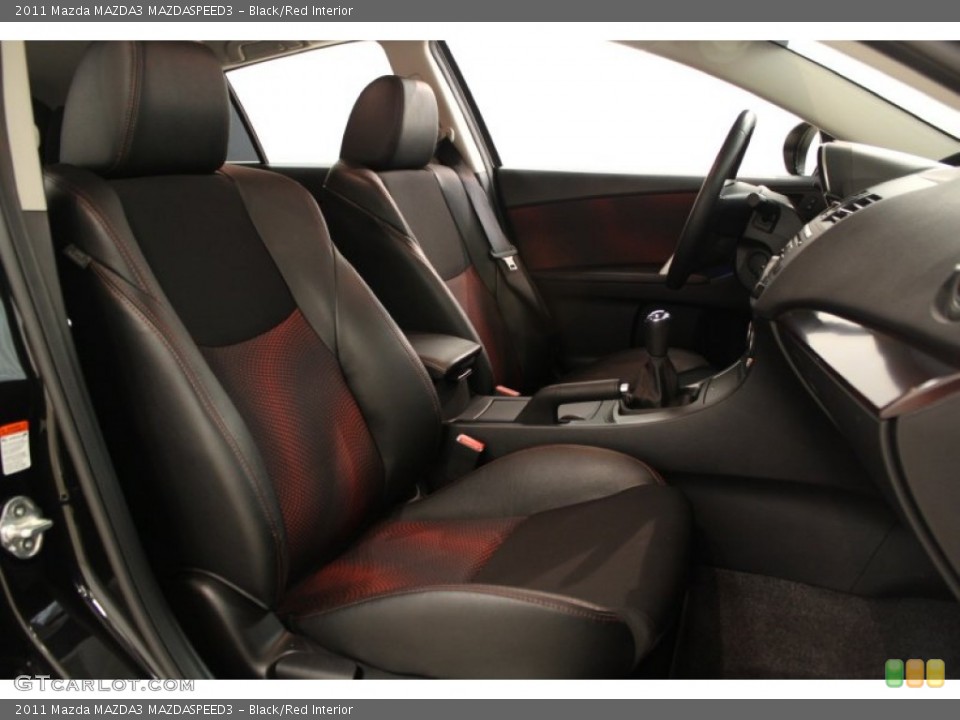 Black/Red Interior Photo for the 2011 Mazda MAZDA3 MAZDASPEED3 #67843238