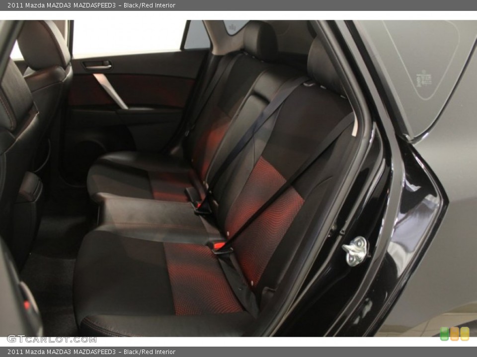 Black/Red Interior Photo for the 2011 Mazda MAZDA3 MAZDASPEED3 #67843244