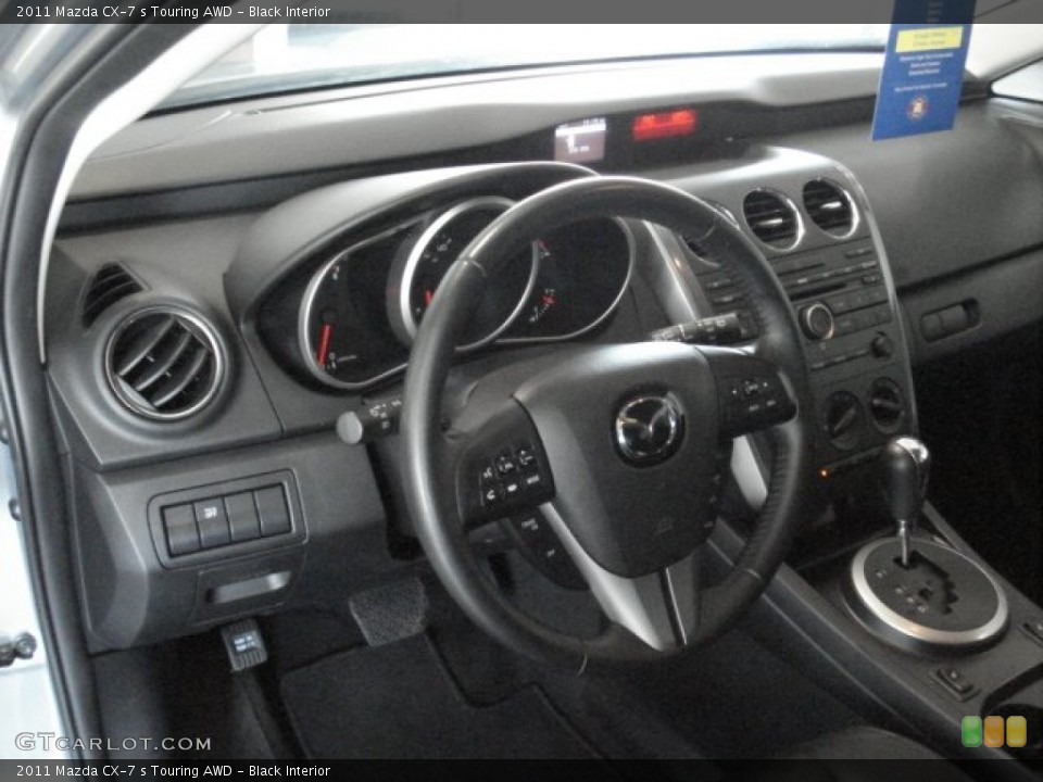 Black Interior Dashboard for the 2011 Mazda CX-7 s Touring AWD #67847587
