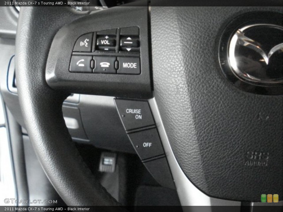 Black Interior Controls for the 2011 Mazda CX-7 s Touring AWD #67847716