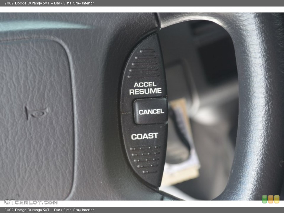 Dark Slate Gray Interior Controls for the 2002 Dodge Durango SXT #67849785