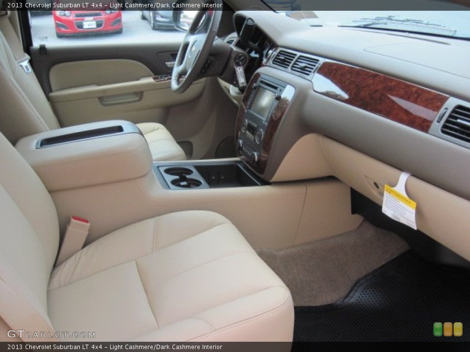 Light Cashmere/Dark Cashmere Interior Photo for the 2013 Chevrolet Suburban LT 4x4 #67850883