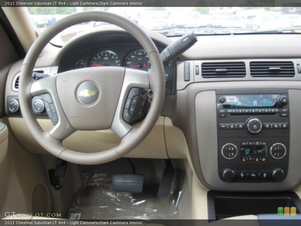 Light Cashmere/Dark Cashmere Interior Dashboard for the 2013 Chevrolet Suburban LT 4x4 #67851192